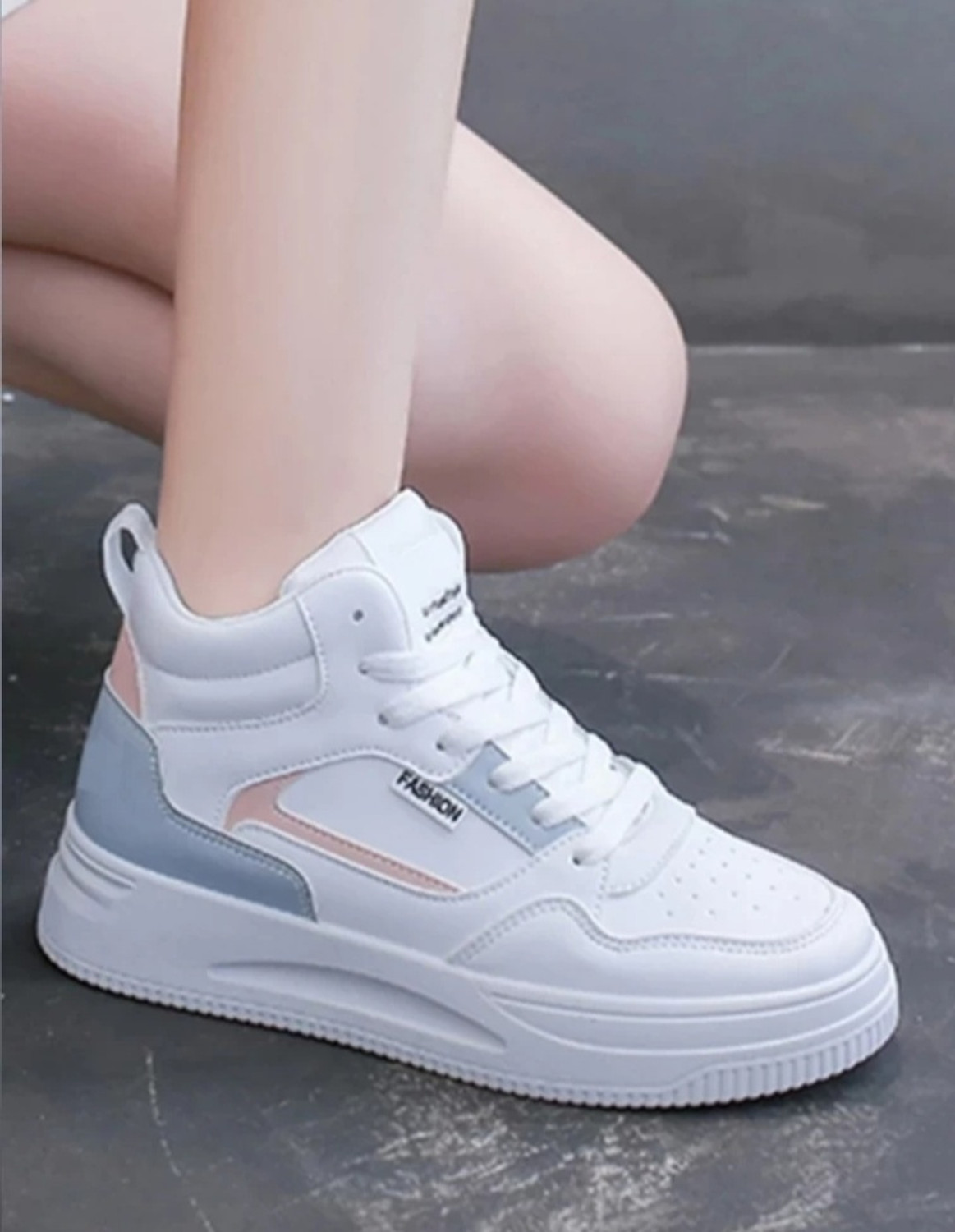 Stylish Casual Sneakers Shoes for Women And Girls Sneakers For Women White Sneakers For Women Pink Price History