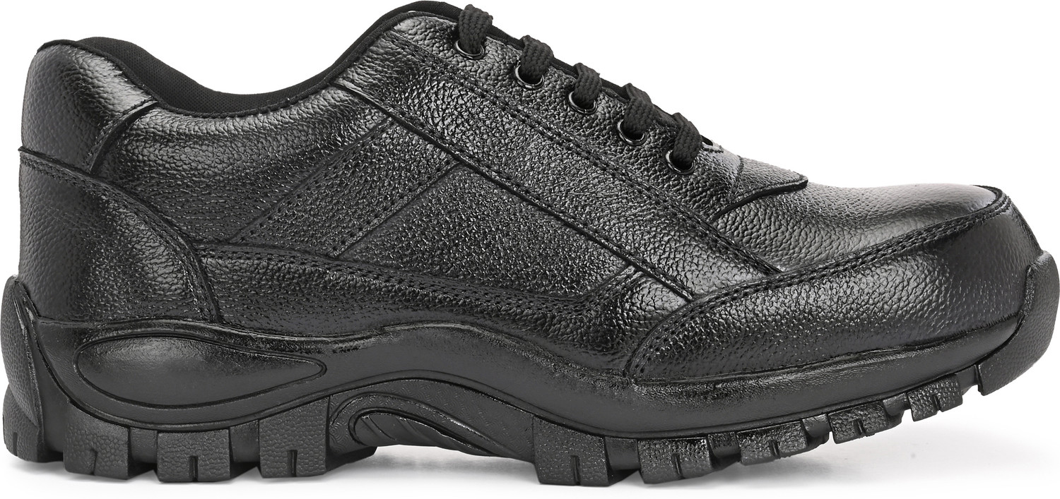 Image of WALKMORA Leather Shoes,Anti-Slip,Oil & Puncture Resistant,Boots for Construction &Factory Sneakers For Men (Black , 10)