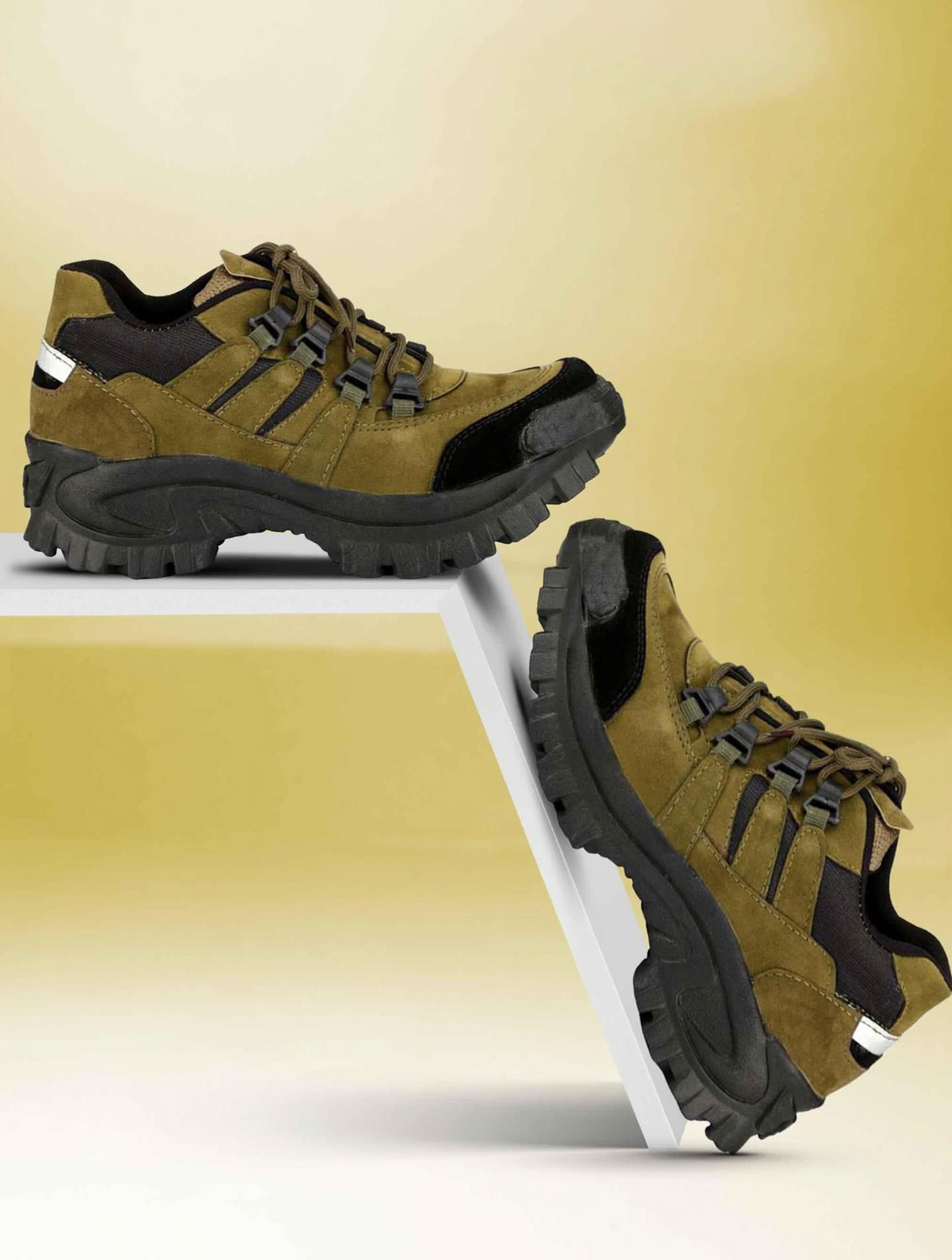 Casual Boot Boots For Men  (Olive)