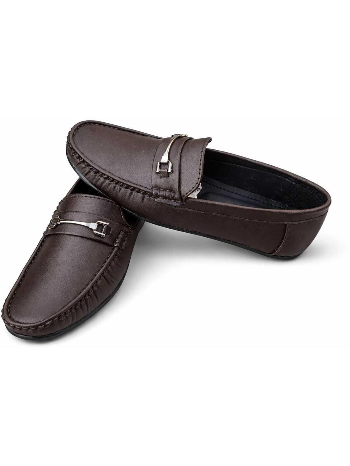 Image of house of common Loafers For Men (Brown , 6)