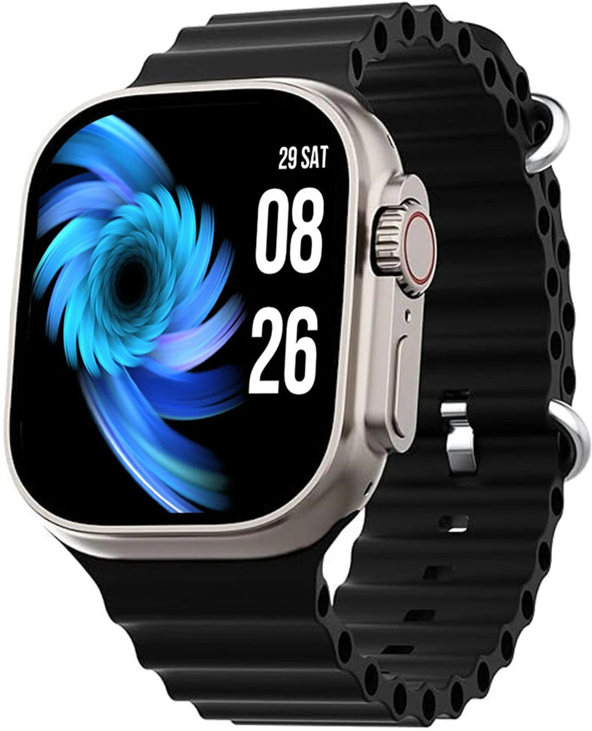 Image of Lastpoint 4G Camera and Sim Card Support watch Smartwatch (Black Strap, free)