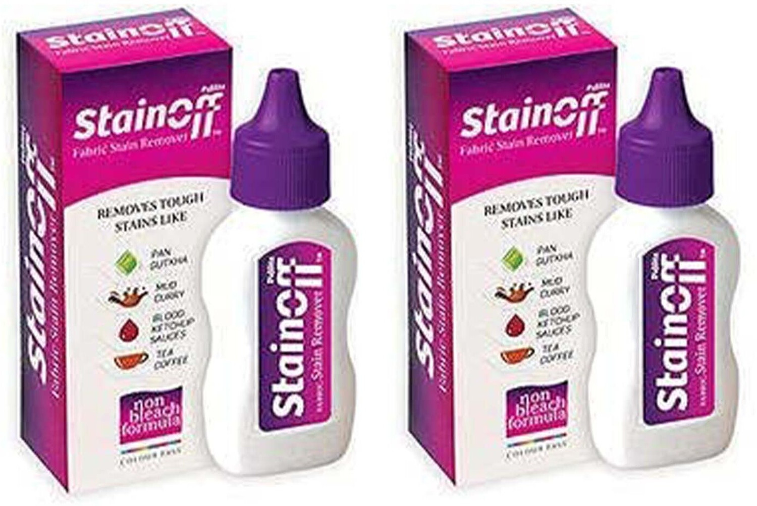 Image of Stainoff Pidilite Fabric Stain Remover Liquid | Instant Action PACK OF 3 Stain Remover (50 ml)