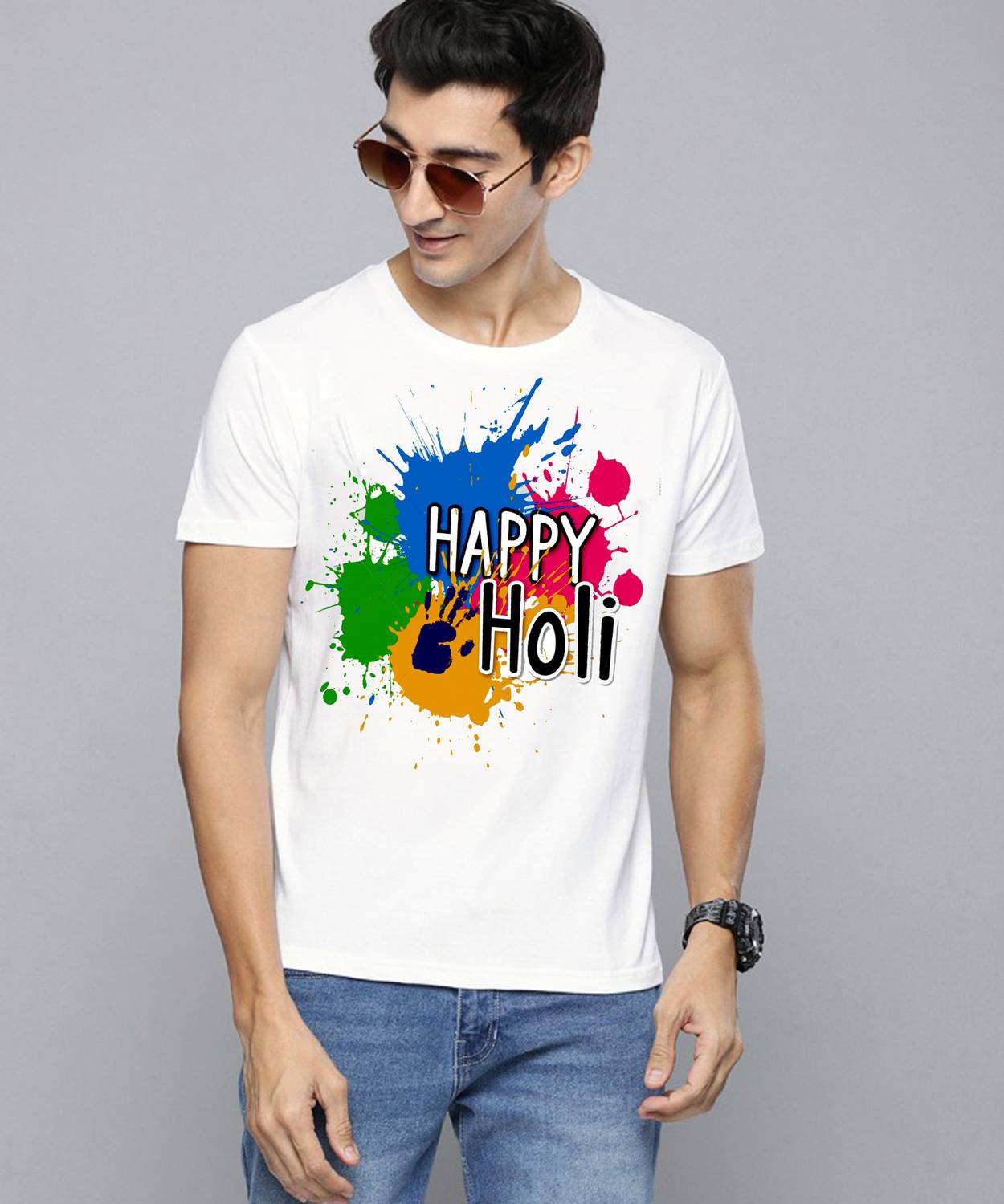 LAGAV Printed Men White T-Shirt Price in India - Buy LAGAV Printed Men White T-Shirt online at Shopsy.in