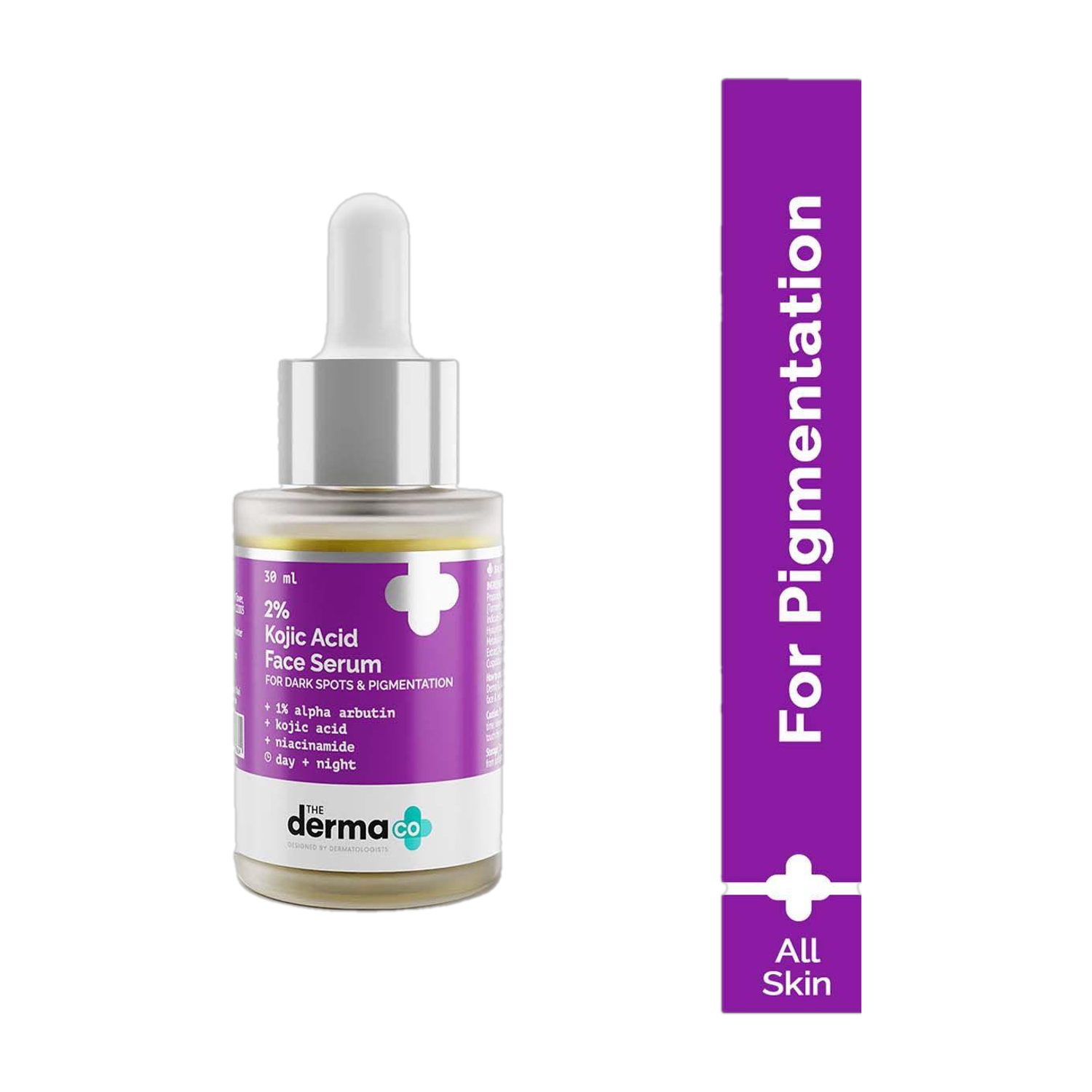 The Derma Co 2% Kojic Acid Face Serum with 1% Alpha Arbutin & Niacinamide for Dark Spots And Pigmentation