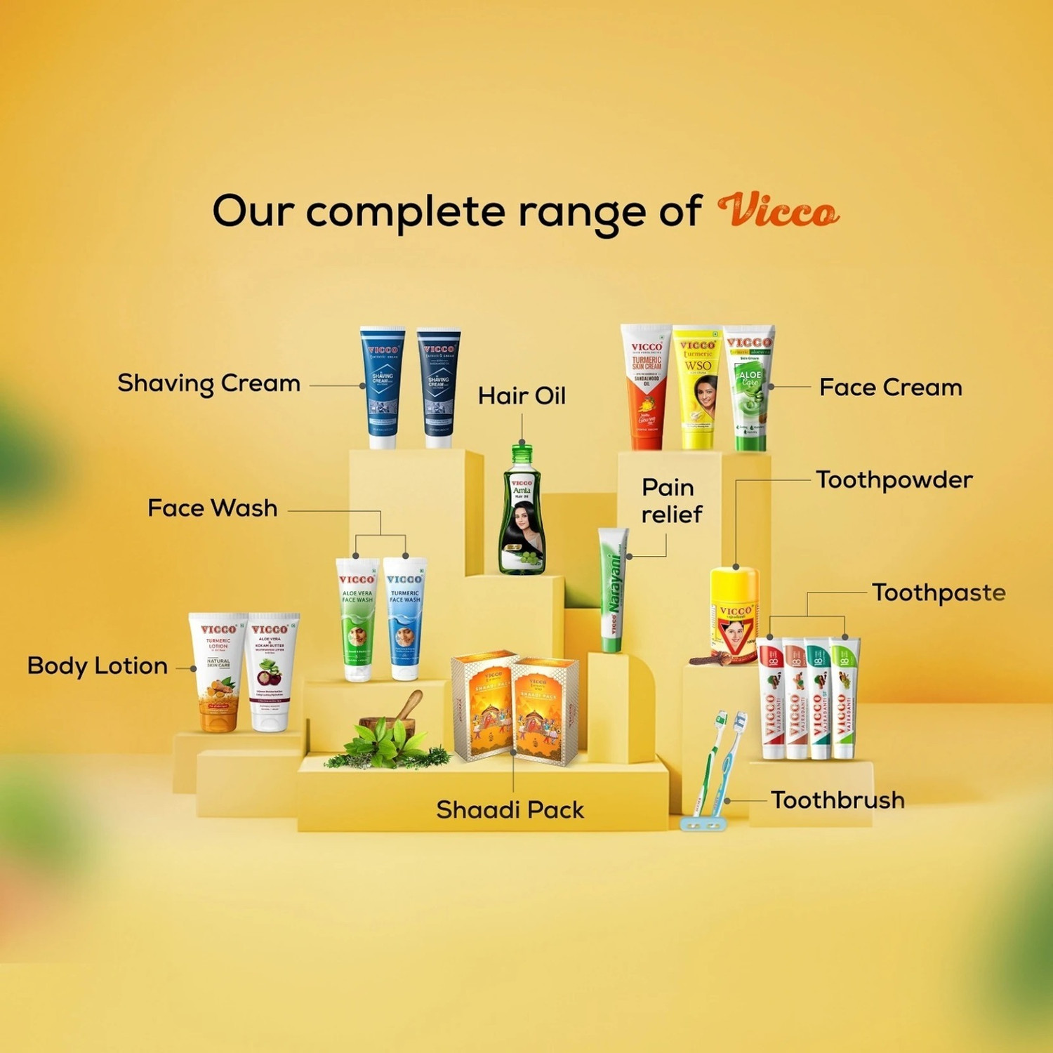 Image of VICCO Turmeric Skin Cream (70 ml)