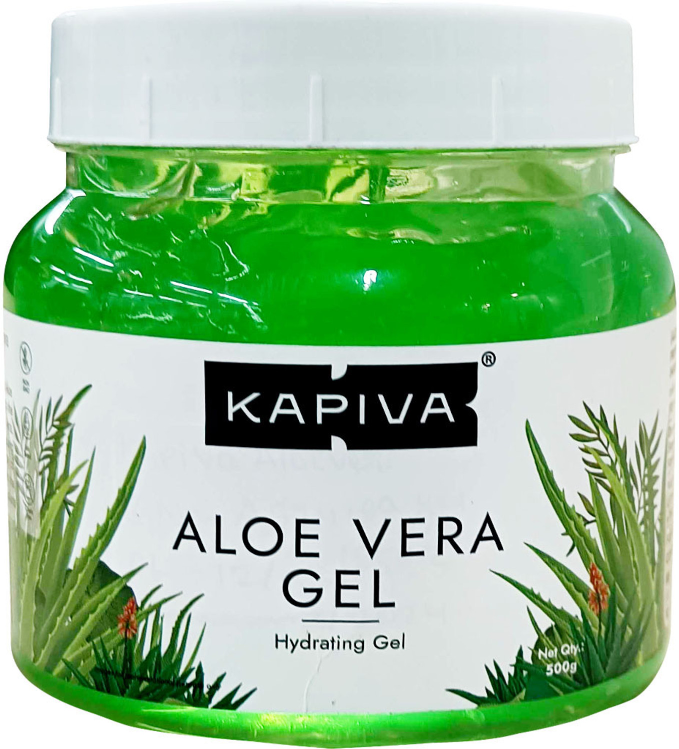 Kapiva Pure Aloe Vera Skin Gel - Hydrating Gel for Face