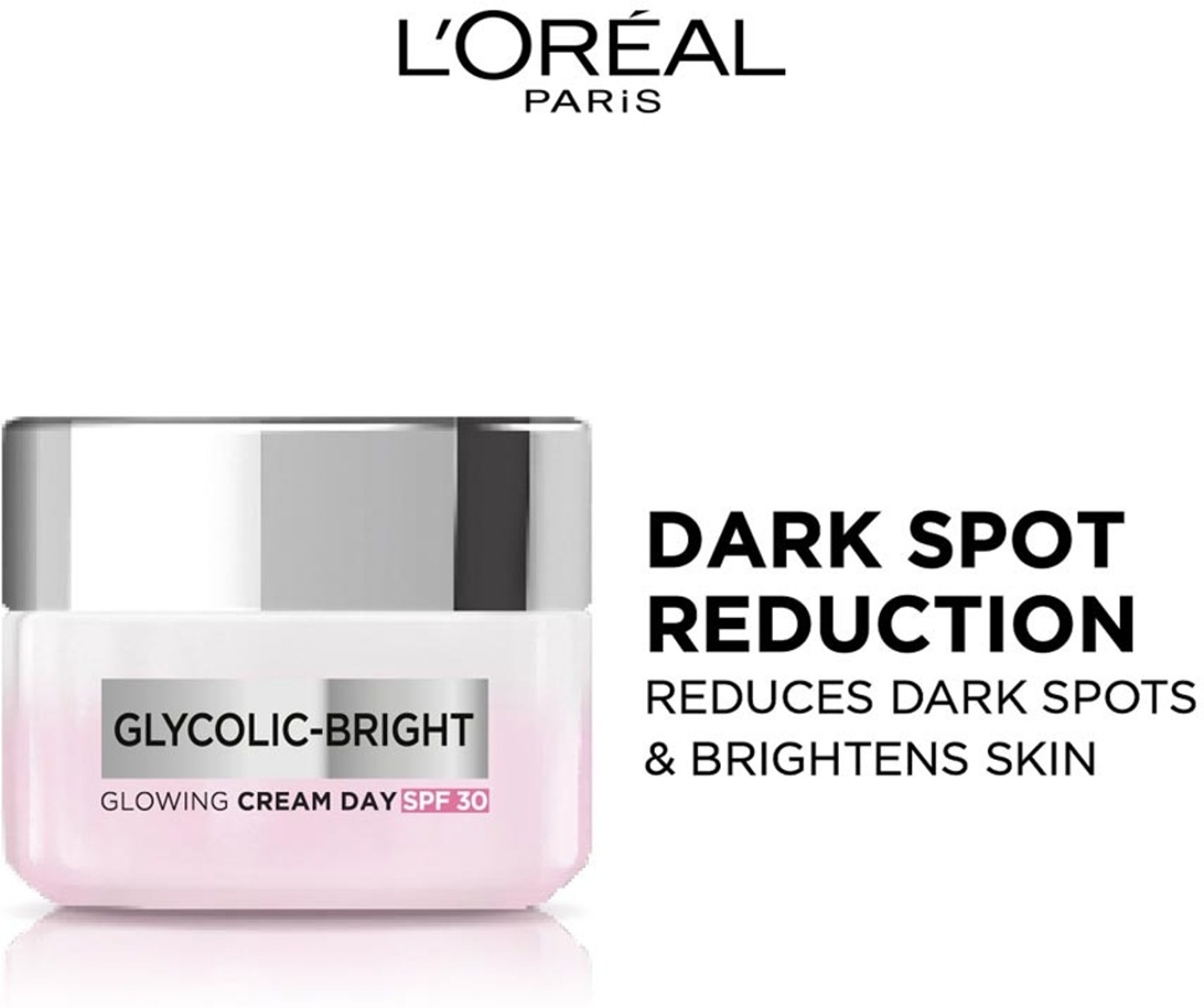 L'Oréal Paris Glycolic Bright Day Cream with SPF 17 IDark Spot Reduction & Even Toned Skin15ml