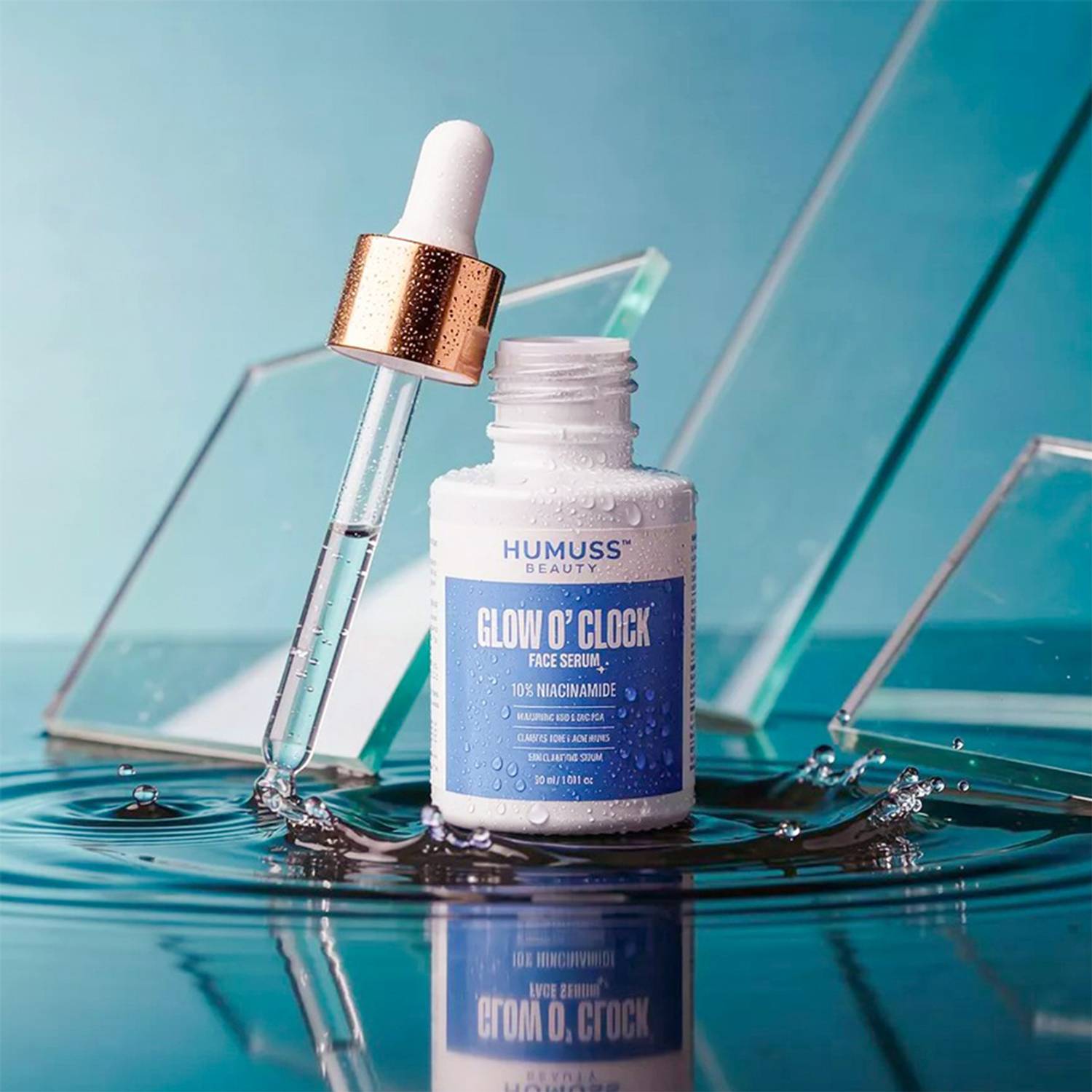 Humuss Beauty Glow O Clock 10% Niacinamide Anti- Acne Skin Clarifying Serum