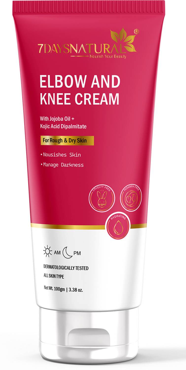 7days natural Elbow and Knee Whitening Cream for a Brighter, Smoother Complexion