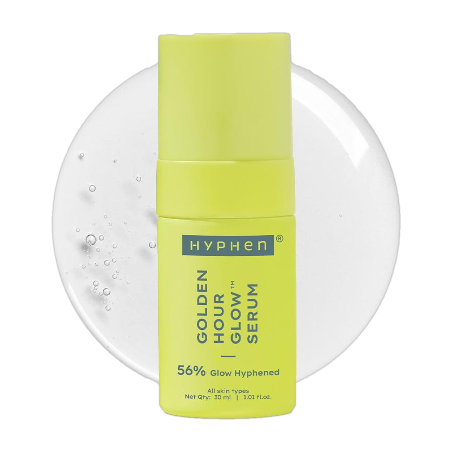 HYPHEN Golden Hour Glow Serum with Niacinamide, Hyaluronic Acid & Kaka