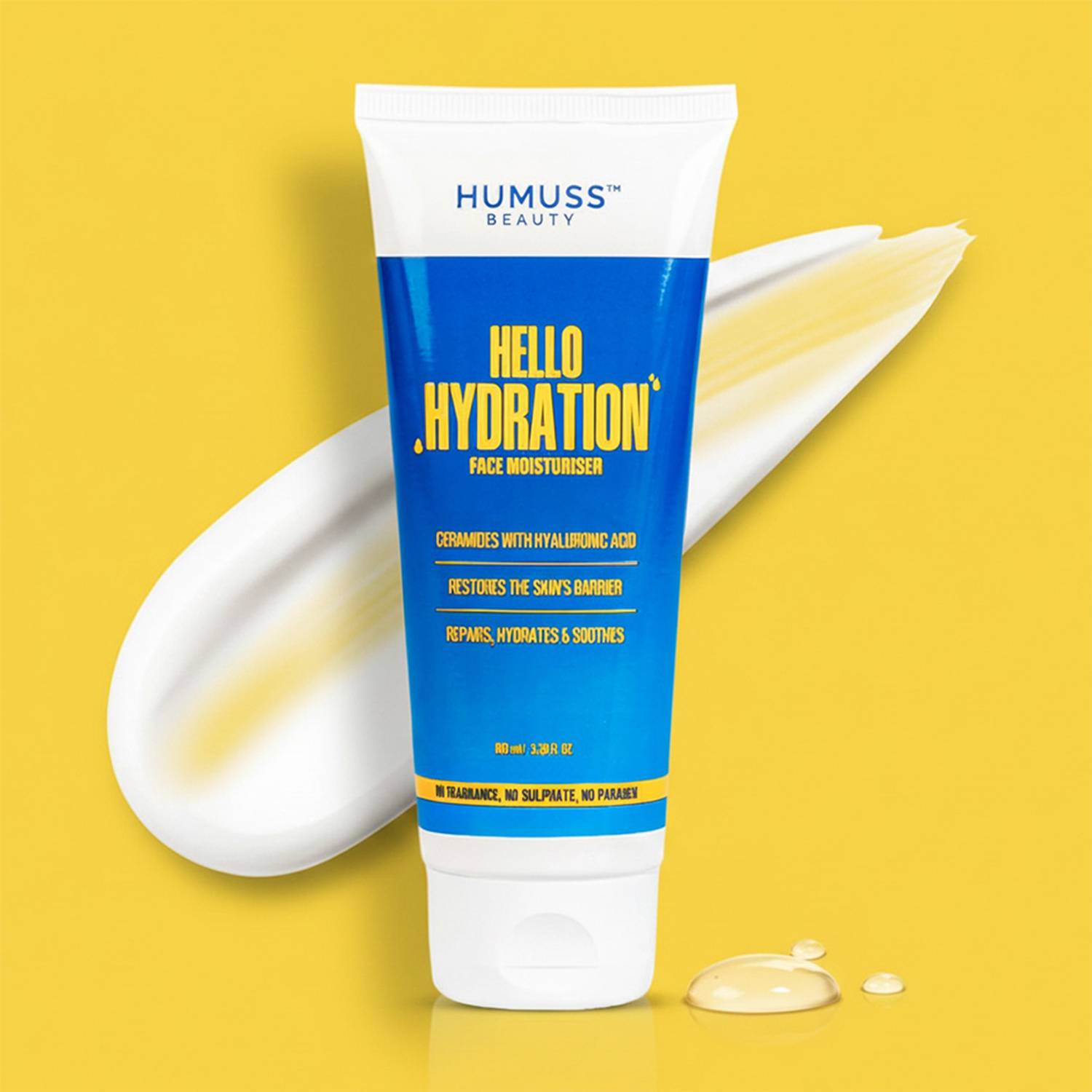 Humuss Beauty Hello Hydration Barrier Repair Face Moisturiser