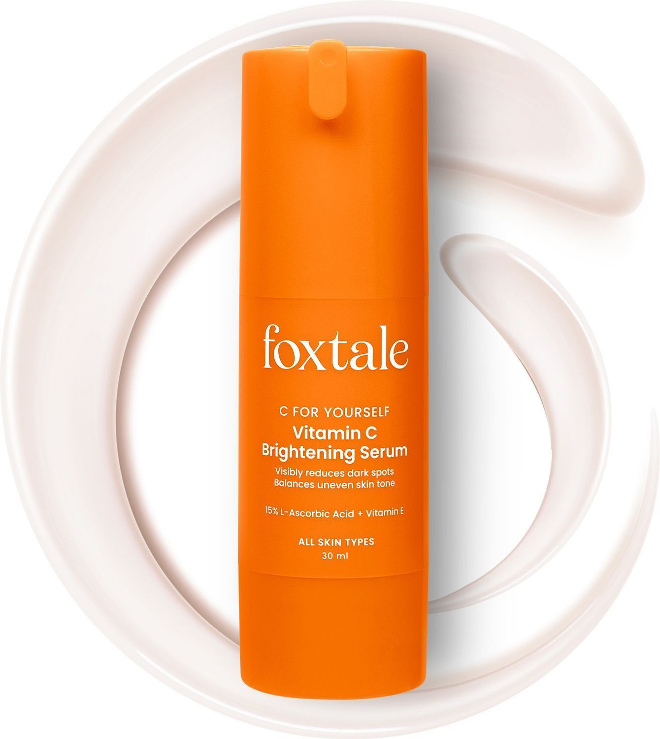 Foxtale Vitamin C Serum 15% L-Ascorbic + 1% Vitamin E - 30ml