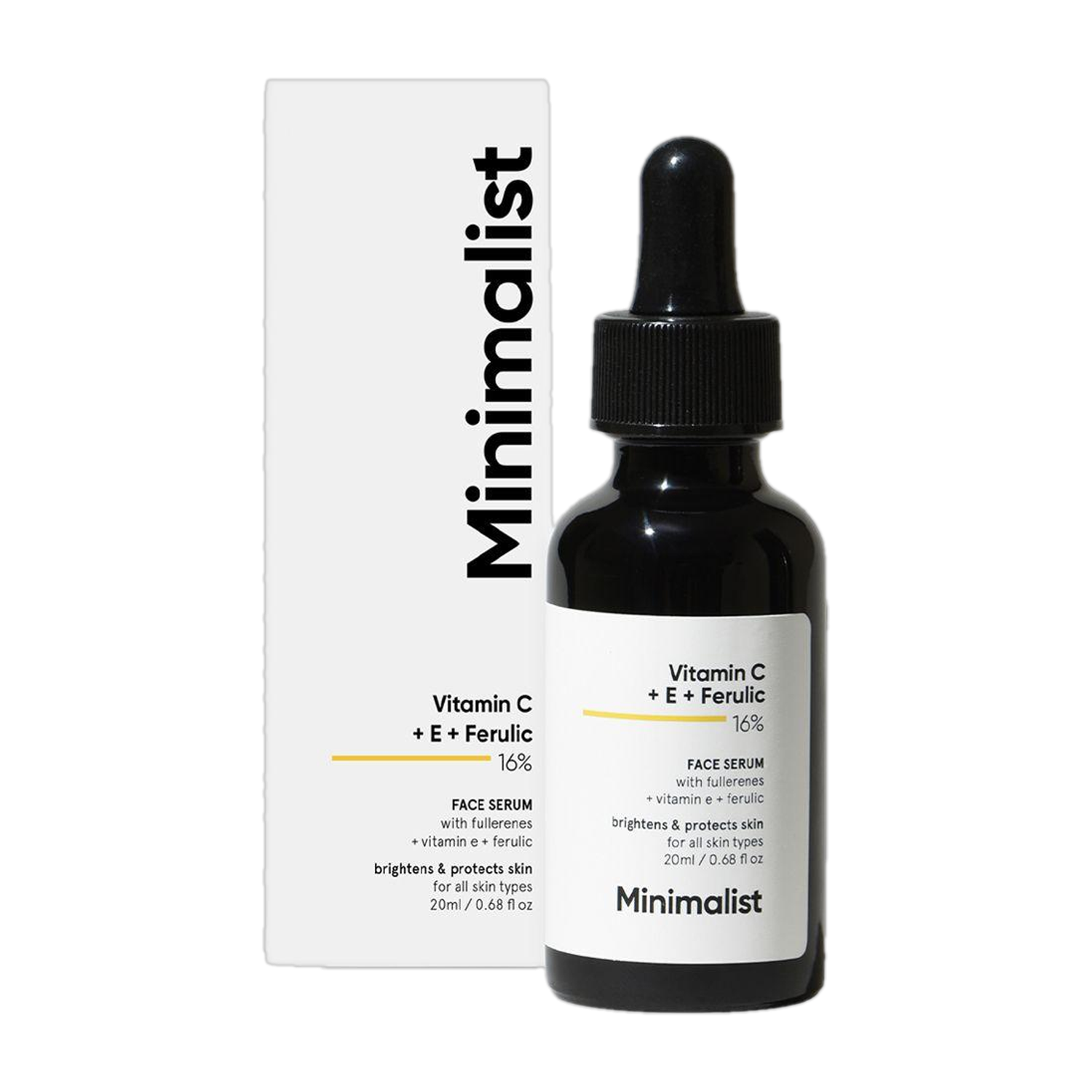 Minimalist 16% Vitamin C Serum With Vitamin E & Ferulic acid for Brightening