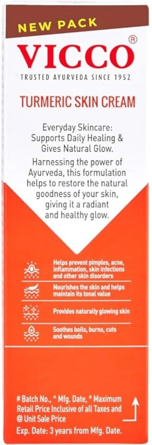 Image of VICCO Turmeric Skin Cream (70 ml)