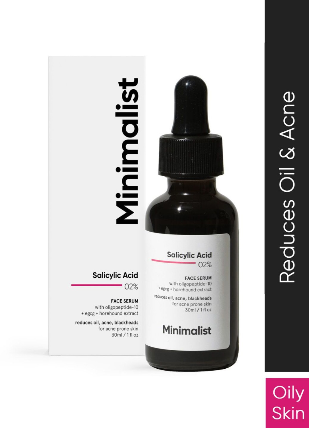 Minimalist 2% Salicylic Acid Serum – BHA for Acne, Oily Skin – 30ml