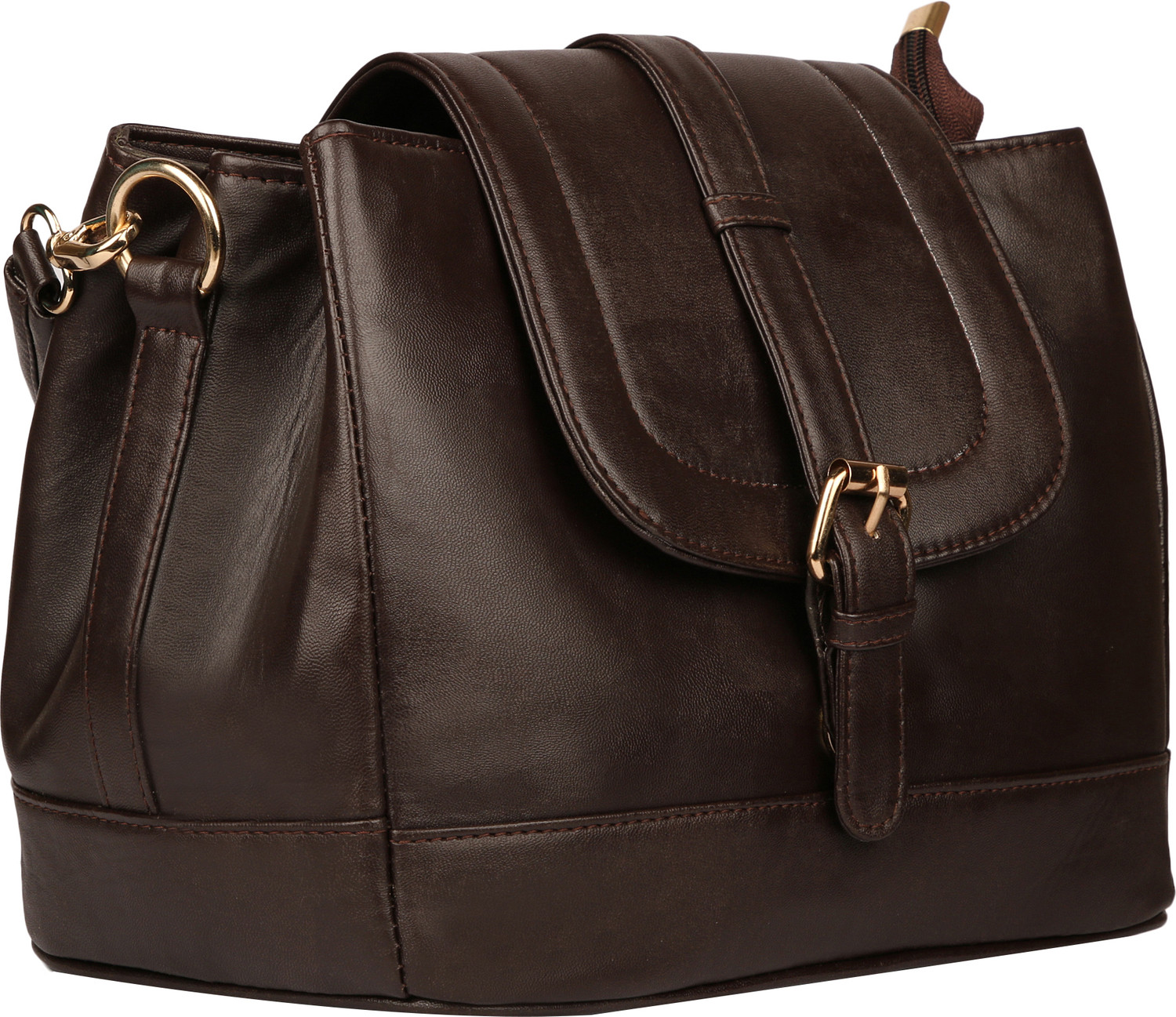 Image of SYL Black Women Clutch - Mini Black Sling Bag Saint Laurent envelope crossbody