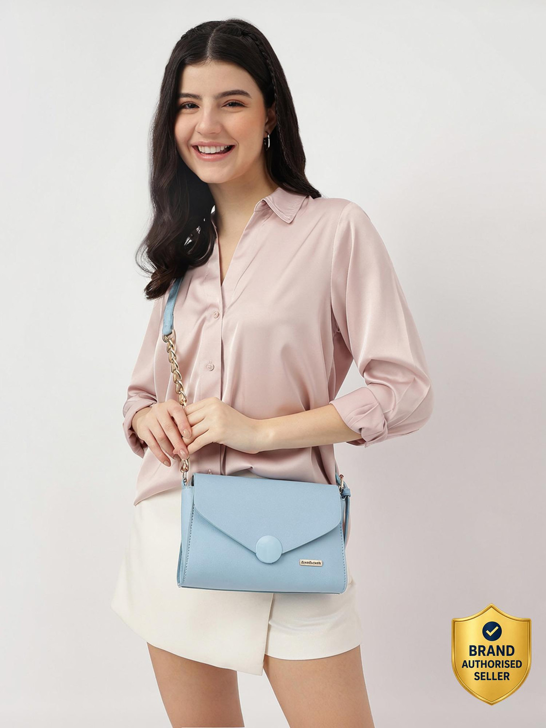 Blue Women Sling Bag