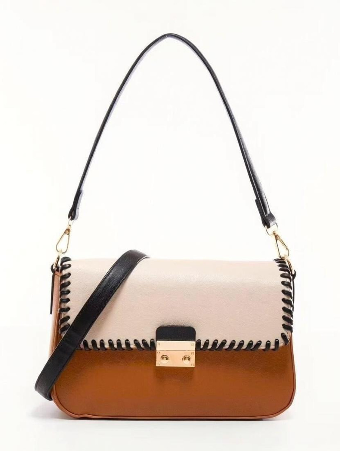 Diva Dale Brown Sling Bag Stylish Trendy Dual Color Premium Luxury