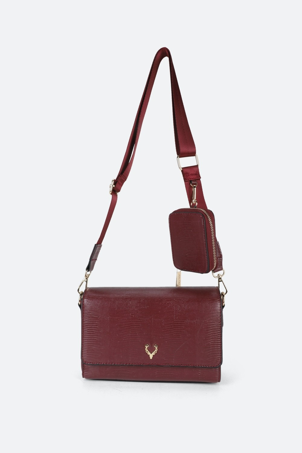 Allen solly maroon handbag hotsell