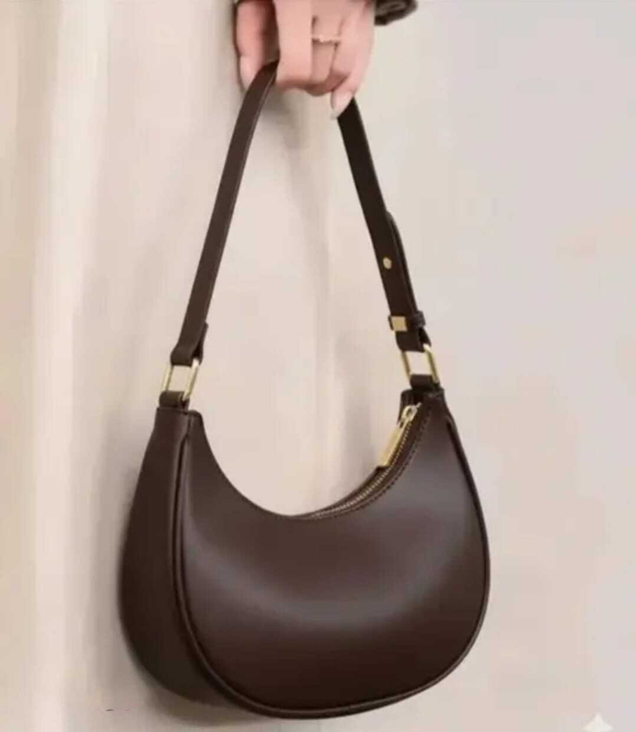 Ashifa Collection Brown Hobo Hobo Bag