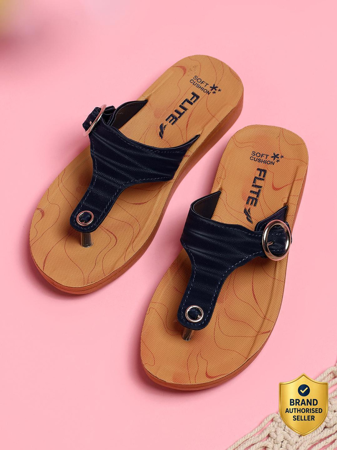Slippers  (Navy 8)