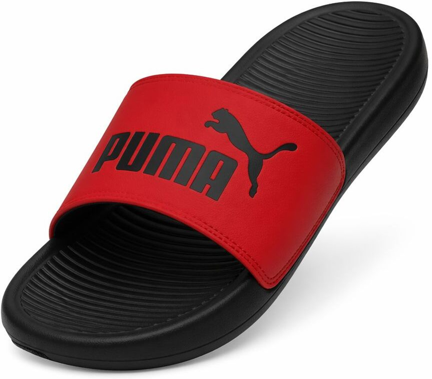 Image of YASHSTEPSTORE Men Slides (Red , 6)