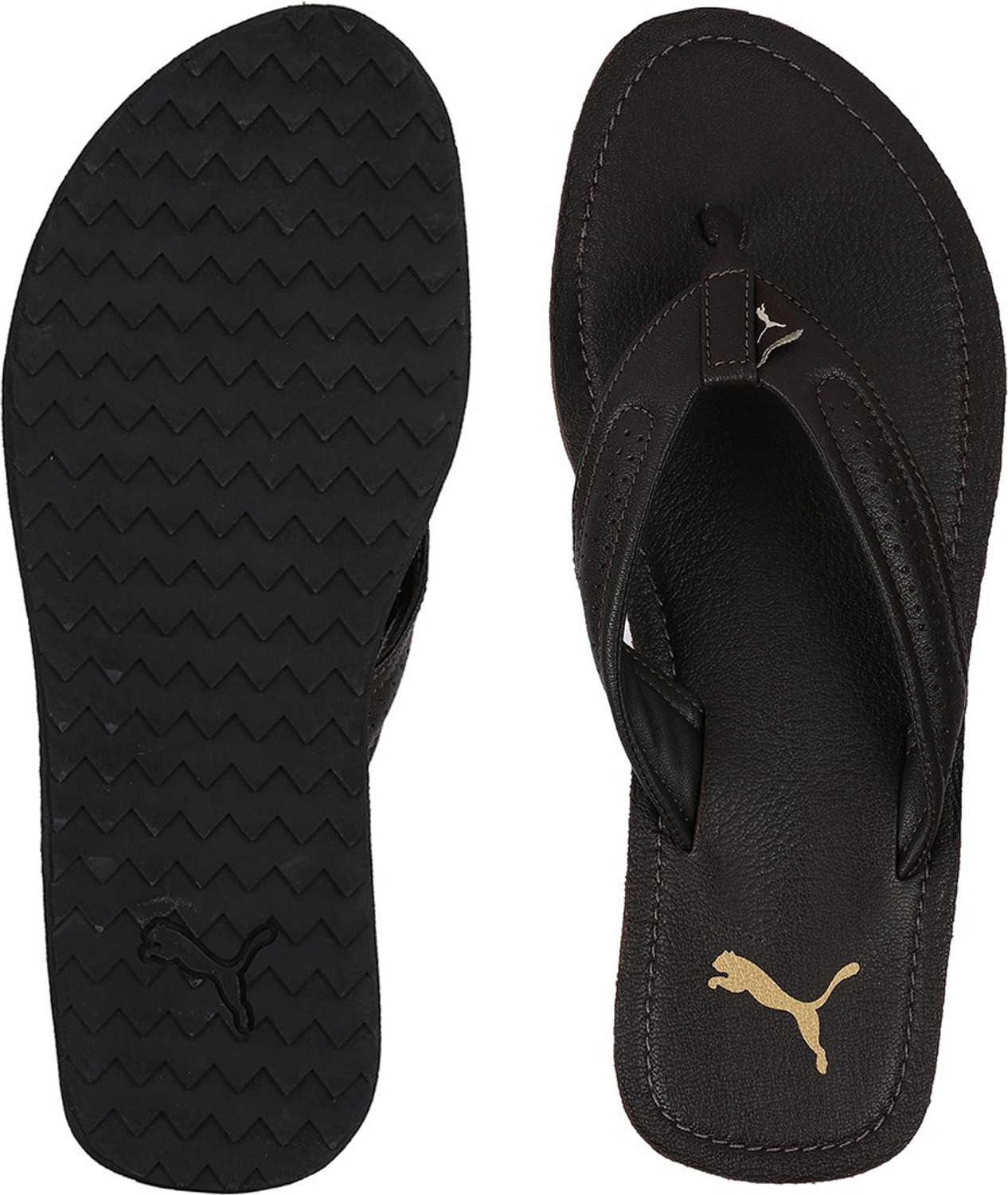 PUMA Men Java 2 IDP Flip Flops Black 6 Price History