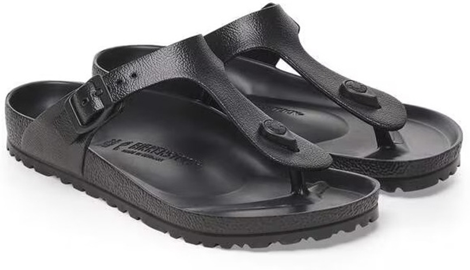 Image of BIRKENSTOCK Men Flip Flops (Black , 9)