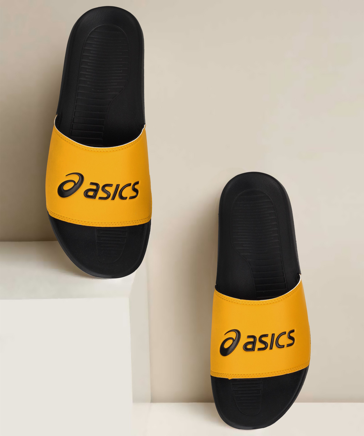 Asics Men Slides Black 13 Price History