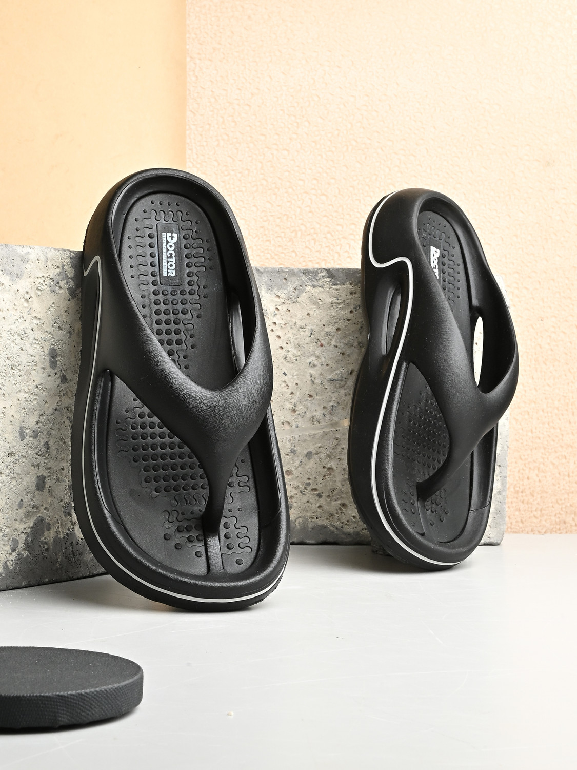 Image of A-HA By Liberty Men Flip Flops (Black , 9)