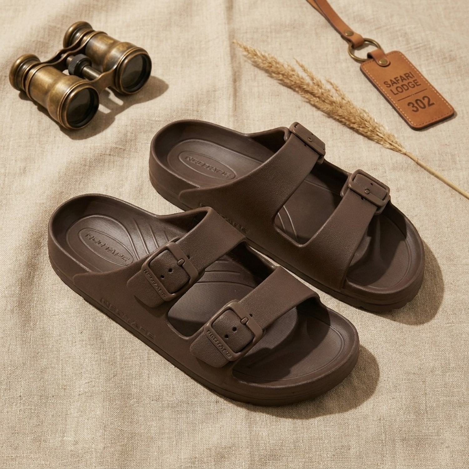 Image of BIRKENSTOCK Men Flip Flops (Black , 9)
