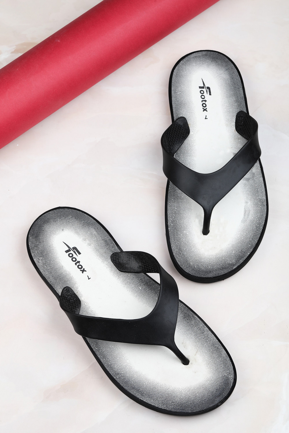 Image of Footox Men Slippers for Men | Slides for Men | Clogs for Men | Flipflop for Men Flip Flops