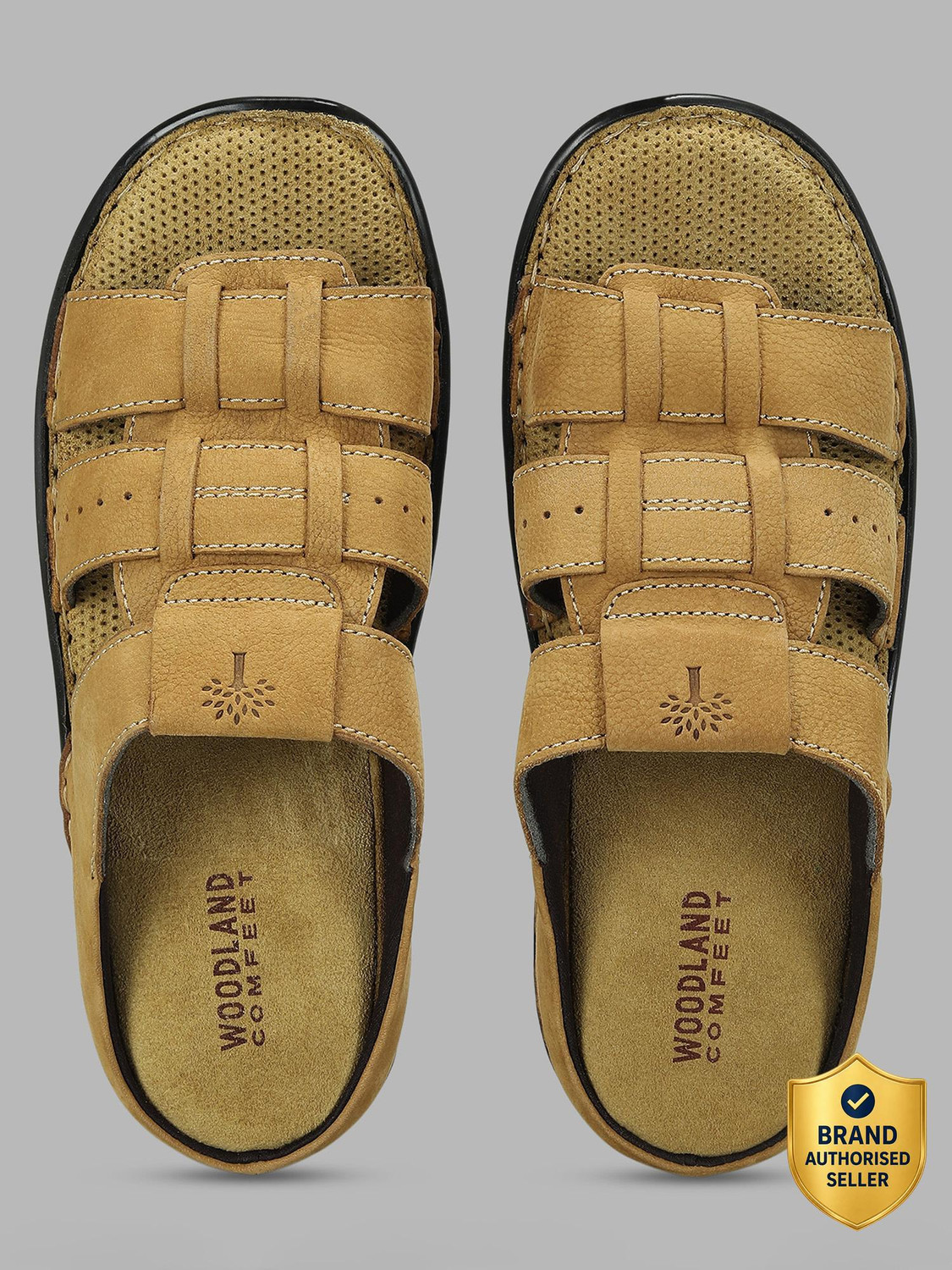 Image of LATWOSCA Men Slippers (Brown , 7)