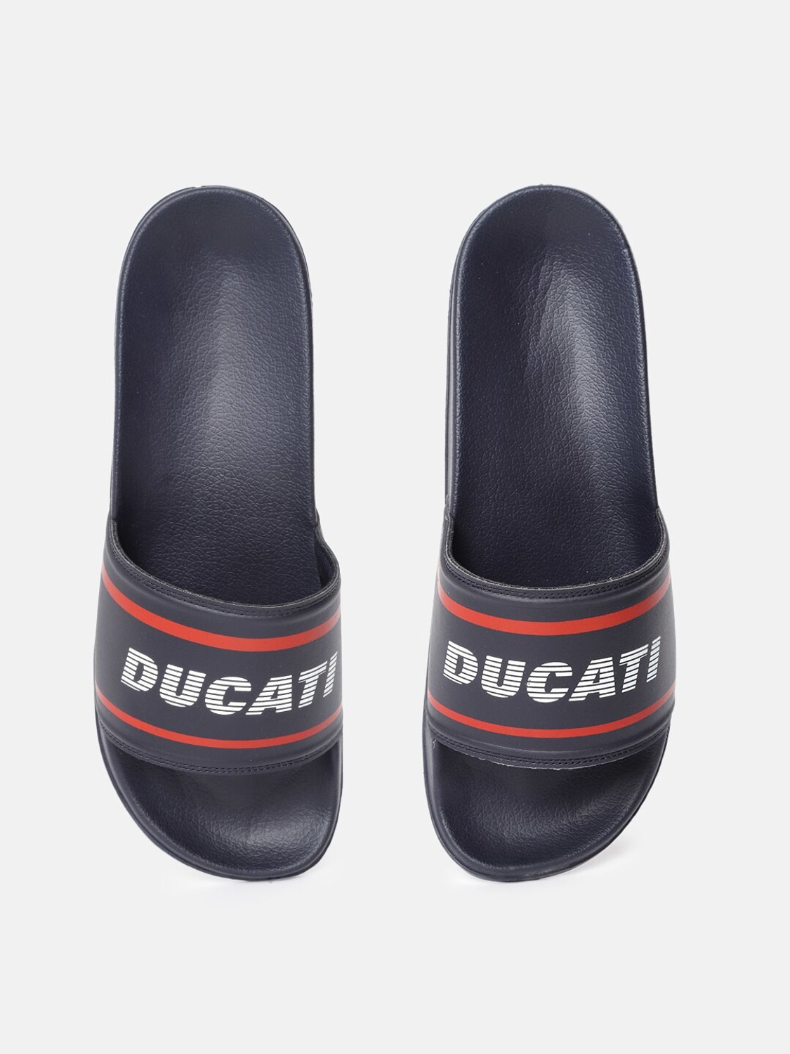 DUCATI Men Slides Blue 8 Price History