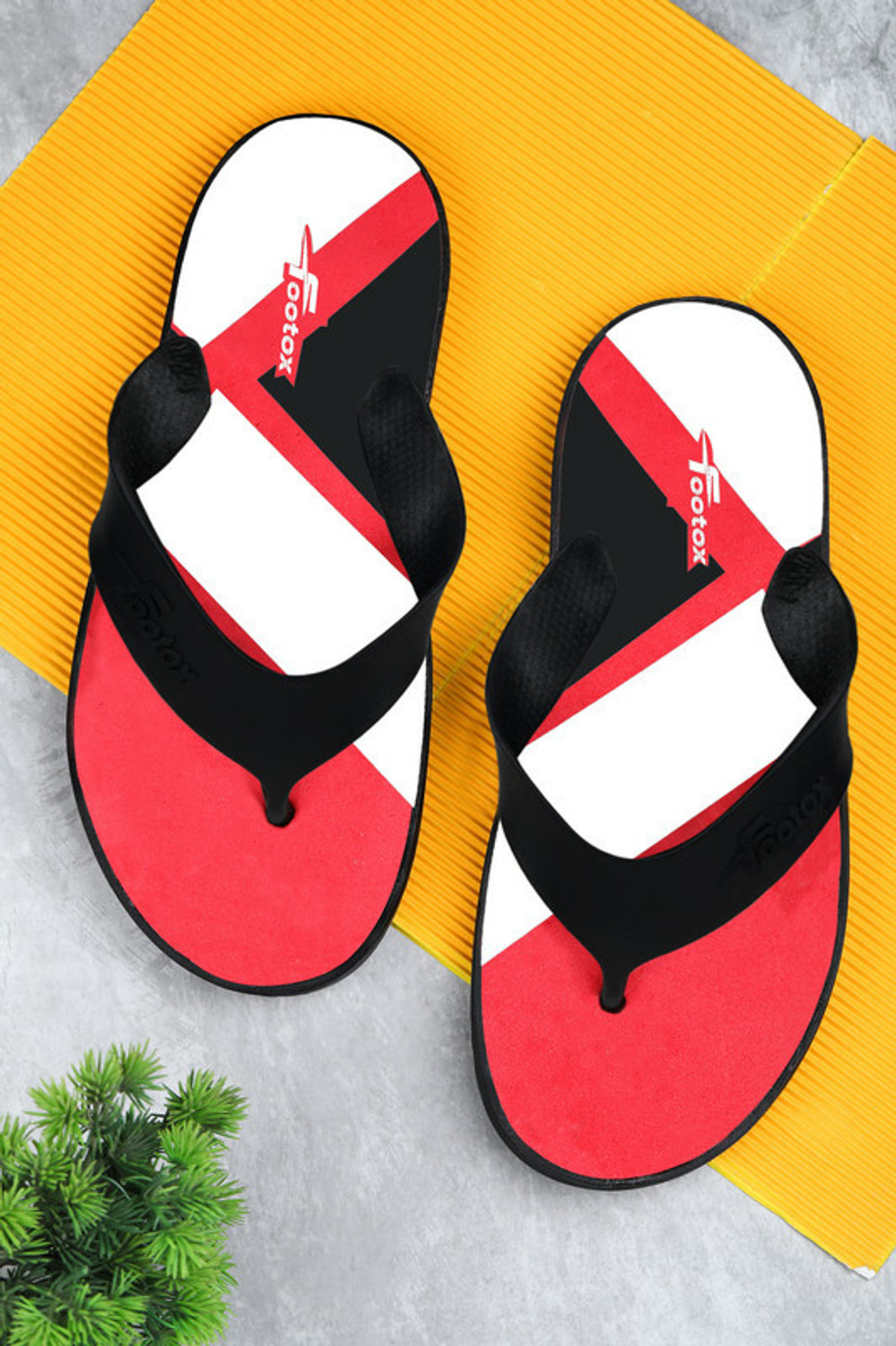 Image of Footox Men Slippers for Men | Slides for Men | Clogs for Men | Flipflop for Men Slippers