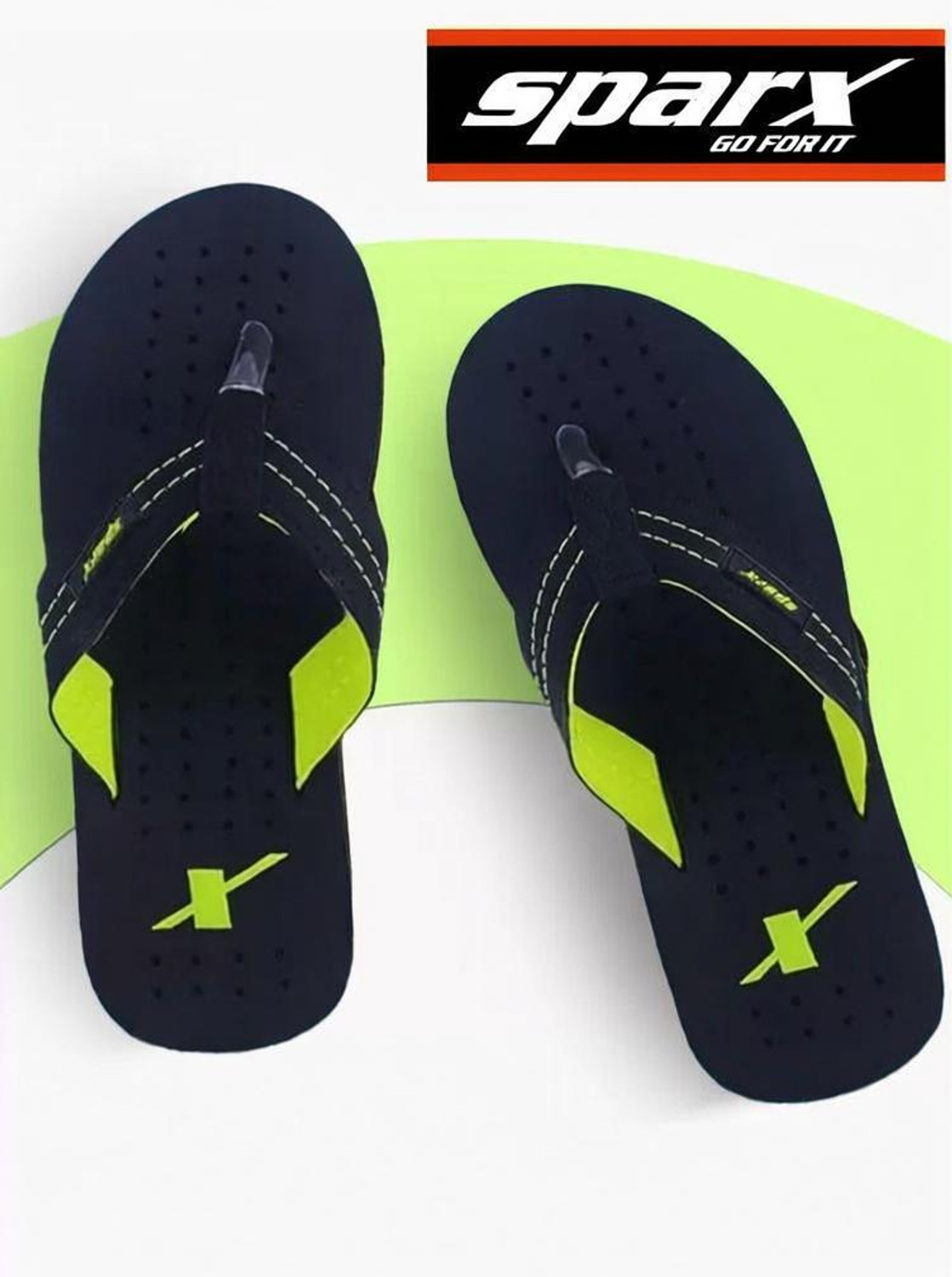 SFG-517 Flip Flops  (Black, Grey 6)