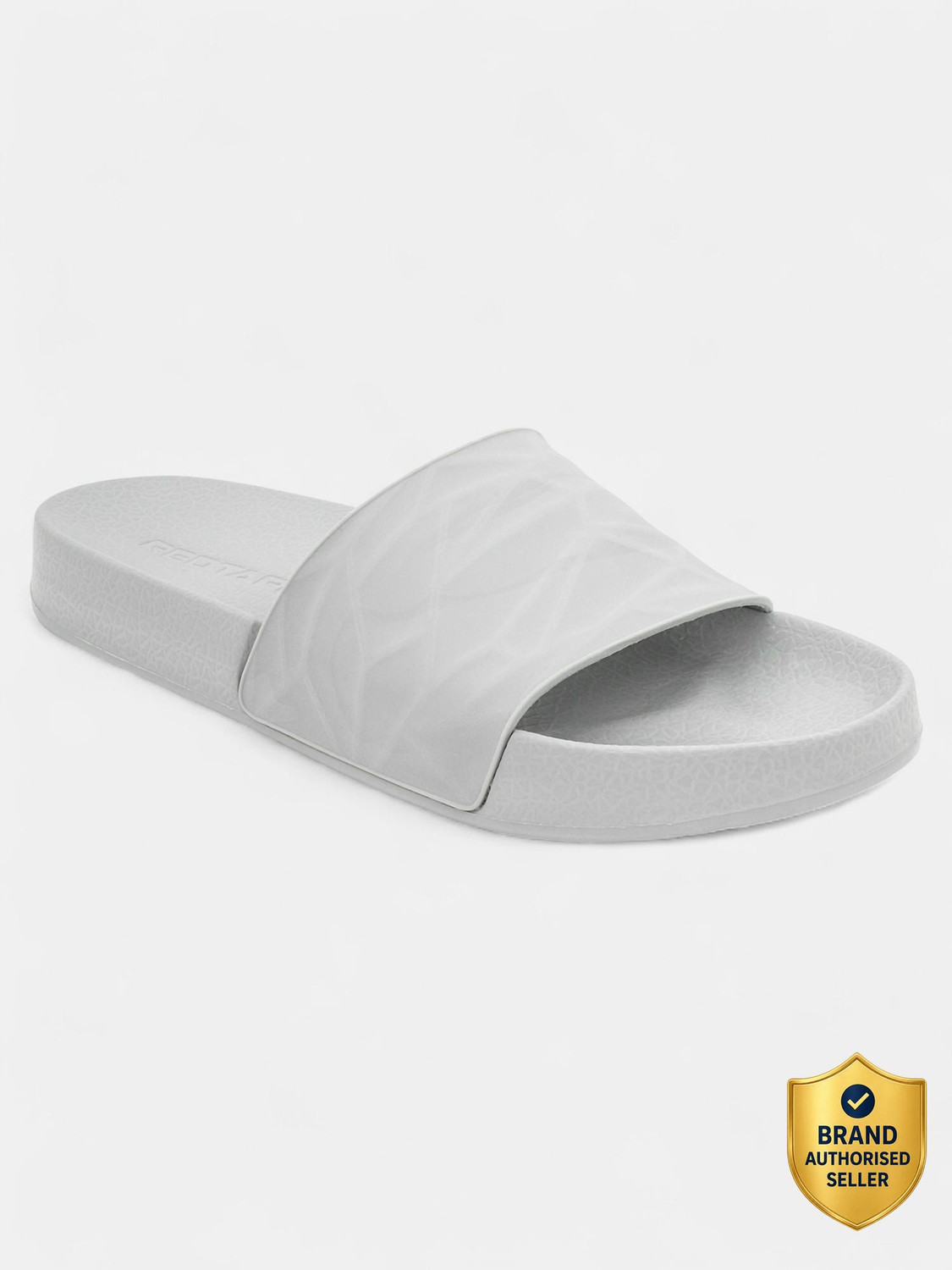 Image of RED TAPE Men Slides (Off White , 7)