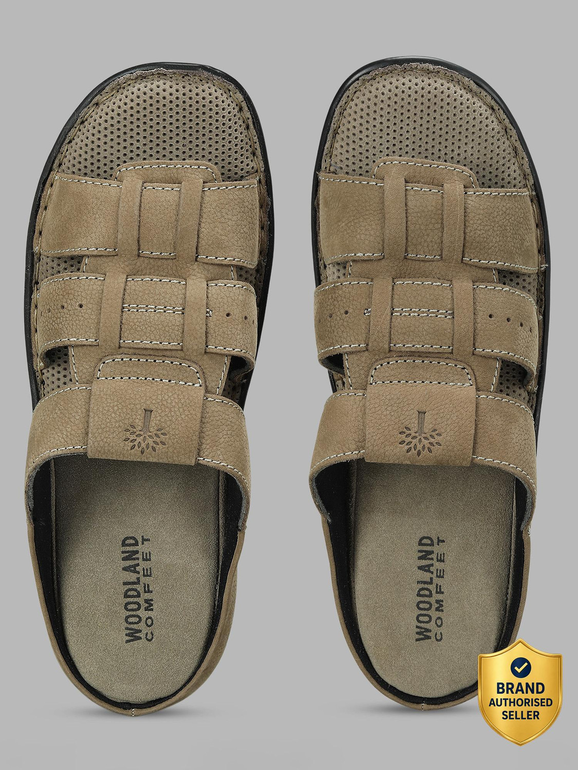 Image of LATWOSCA Men Slippers (Brown , 7)