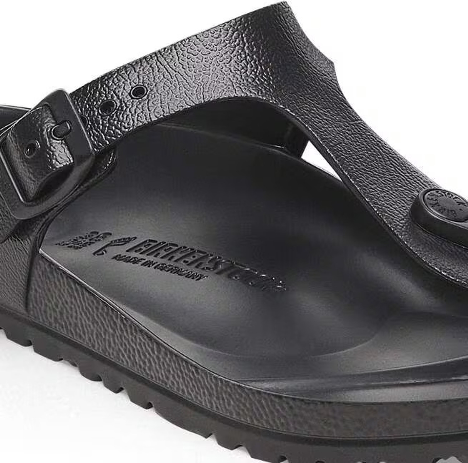 Image of BIRKENSTOCK Men Flip Flops (Black , 9)