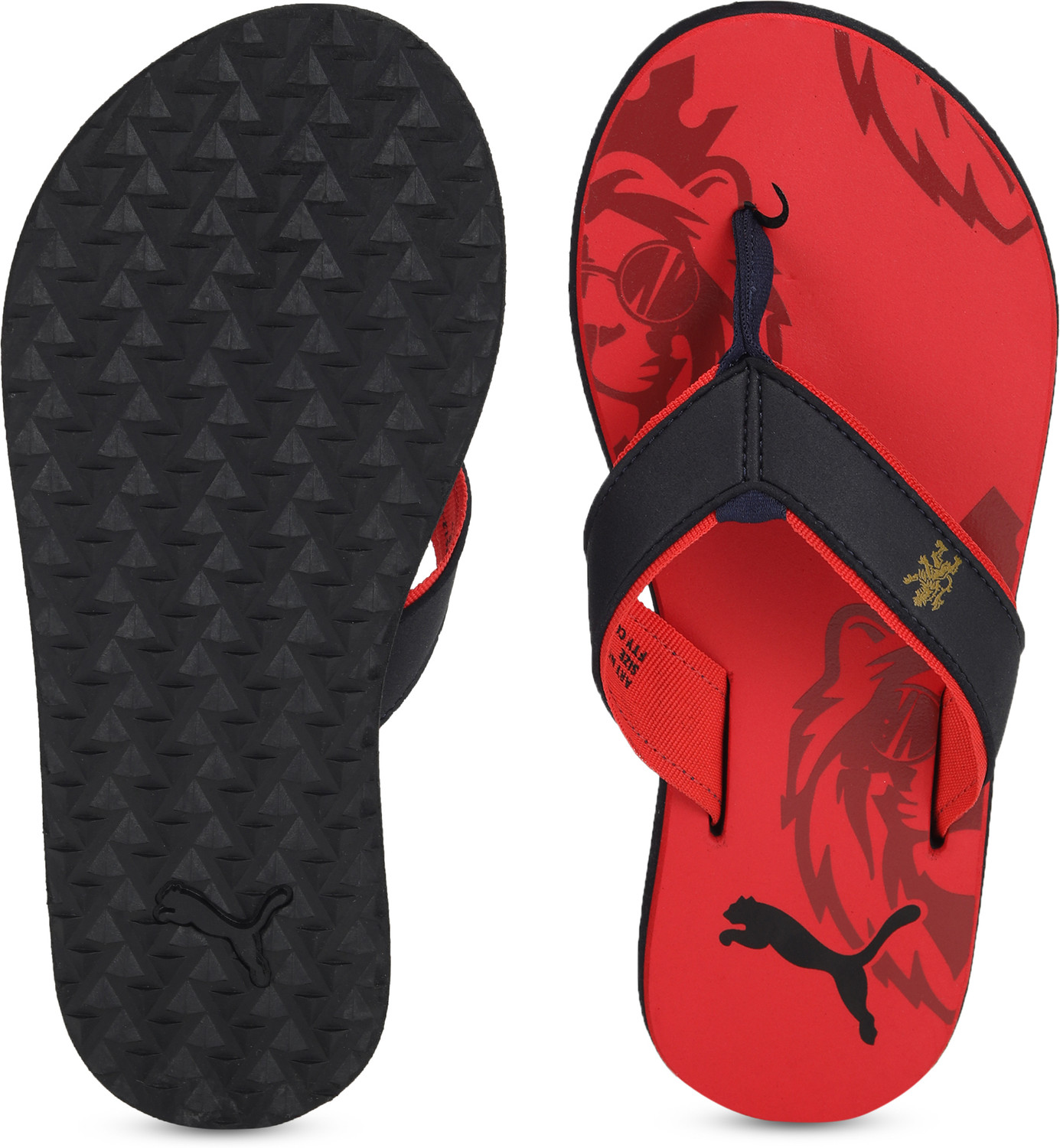 Image of PUMA Men RCB V3 IDP Flip Flops
