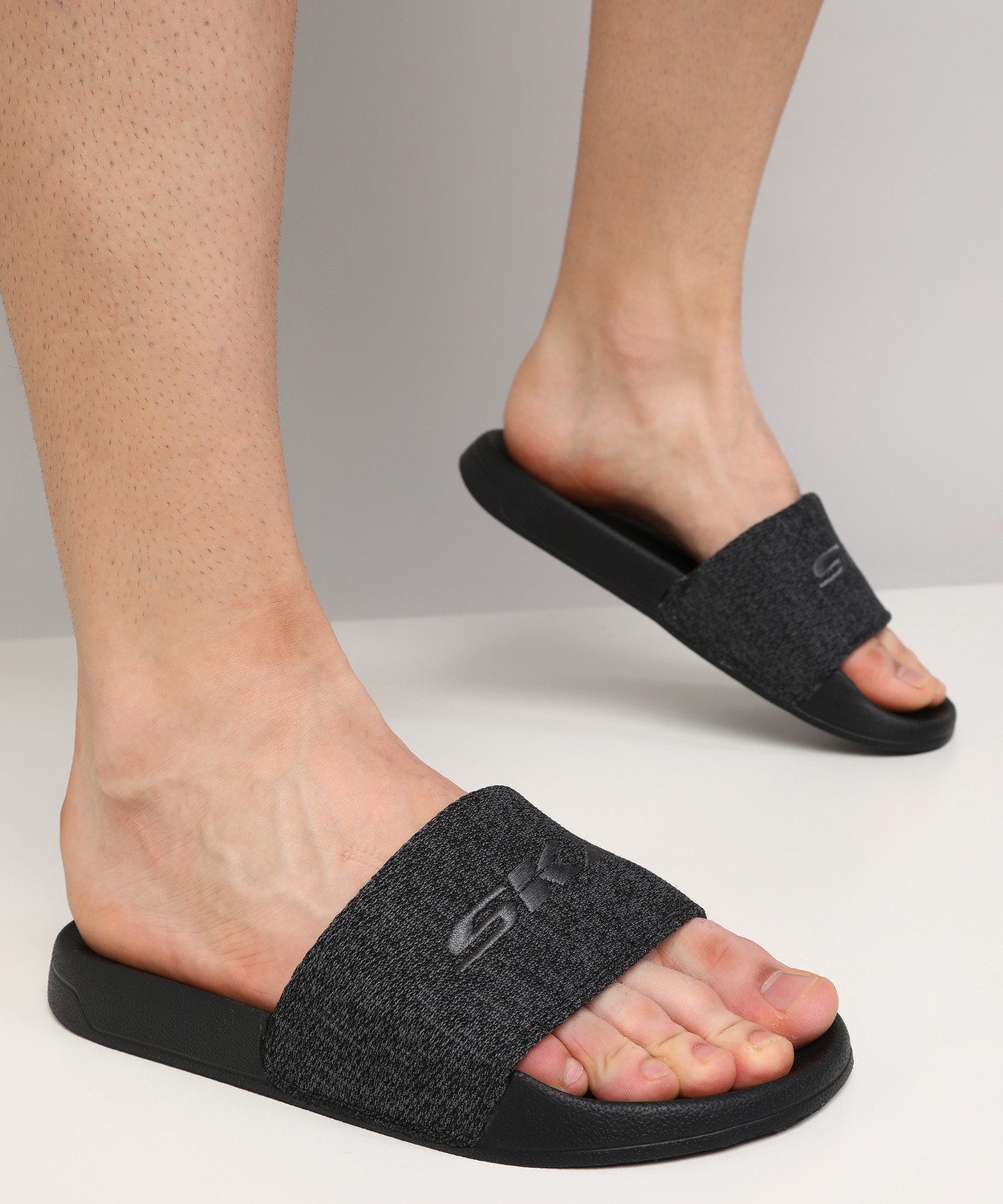 Sketchers mens slides sales