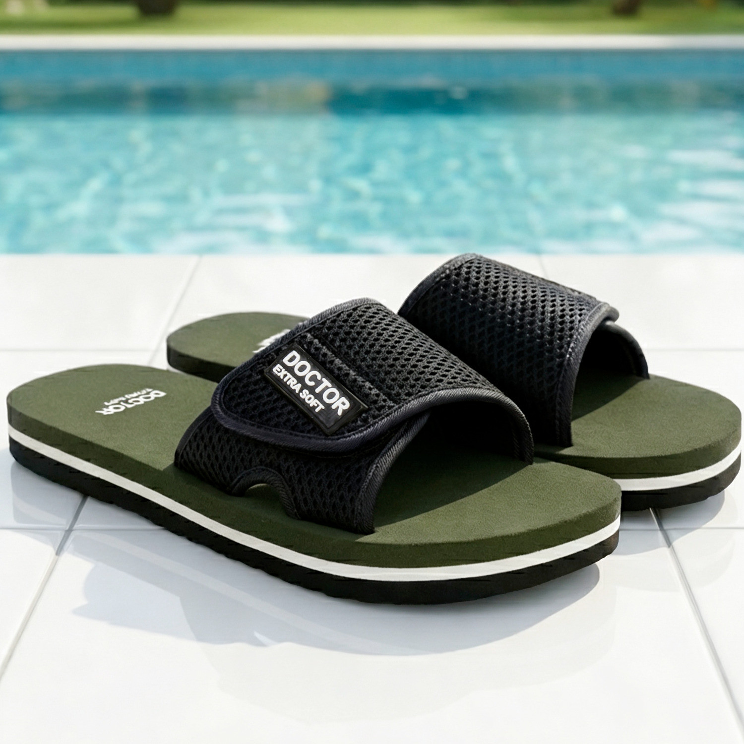 DOCTOR EXTRA SOFT DOCTOR EXTRA SOFT Ortho Care Diabetic Orthopaedic Comfort Dr Slippers, Sliders and Flipflops For Men's and Boy's Slides