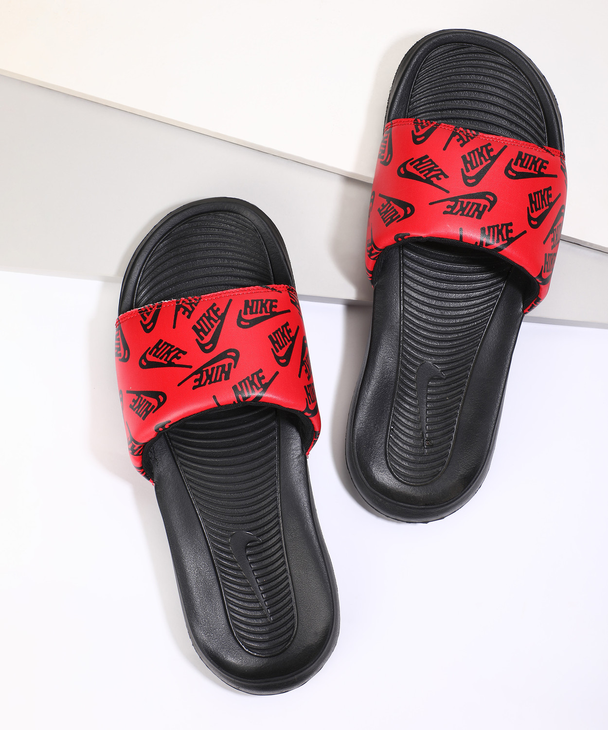 NIKE Men VICTORI ONE SLIDE PRINT Slides Price History