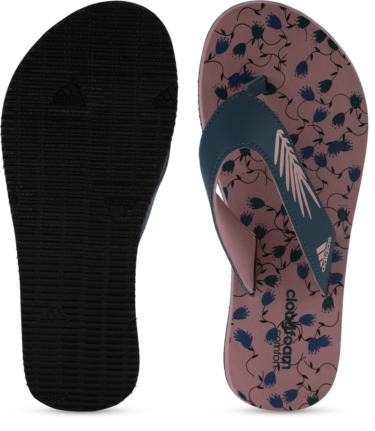 Cloudfoam adidas flip best sale flops