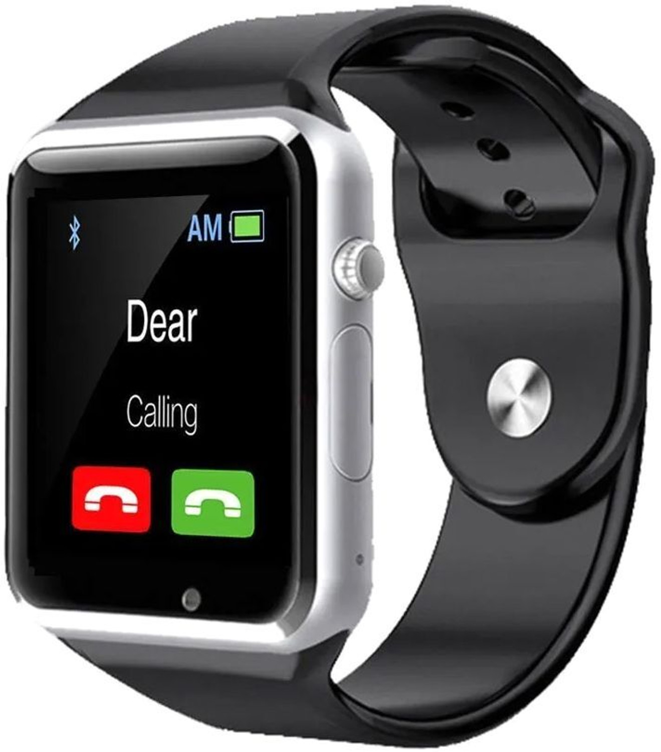 Image of Lastpoint 4G Camera and Sim Card Support watch Smartwatch (Black Strap, free)