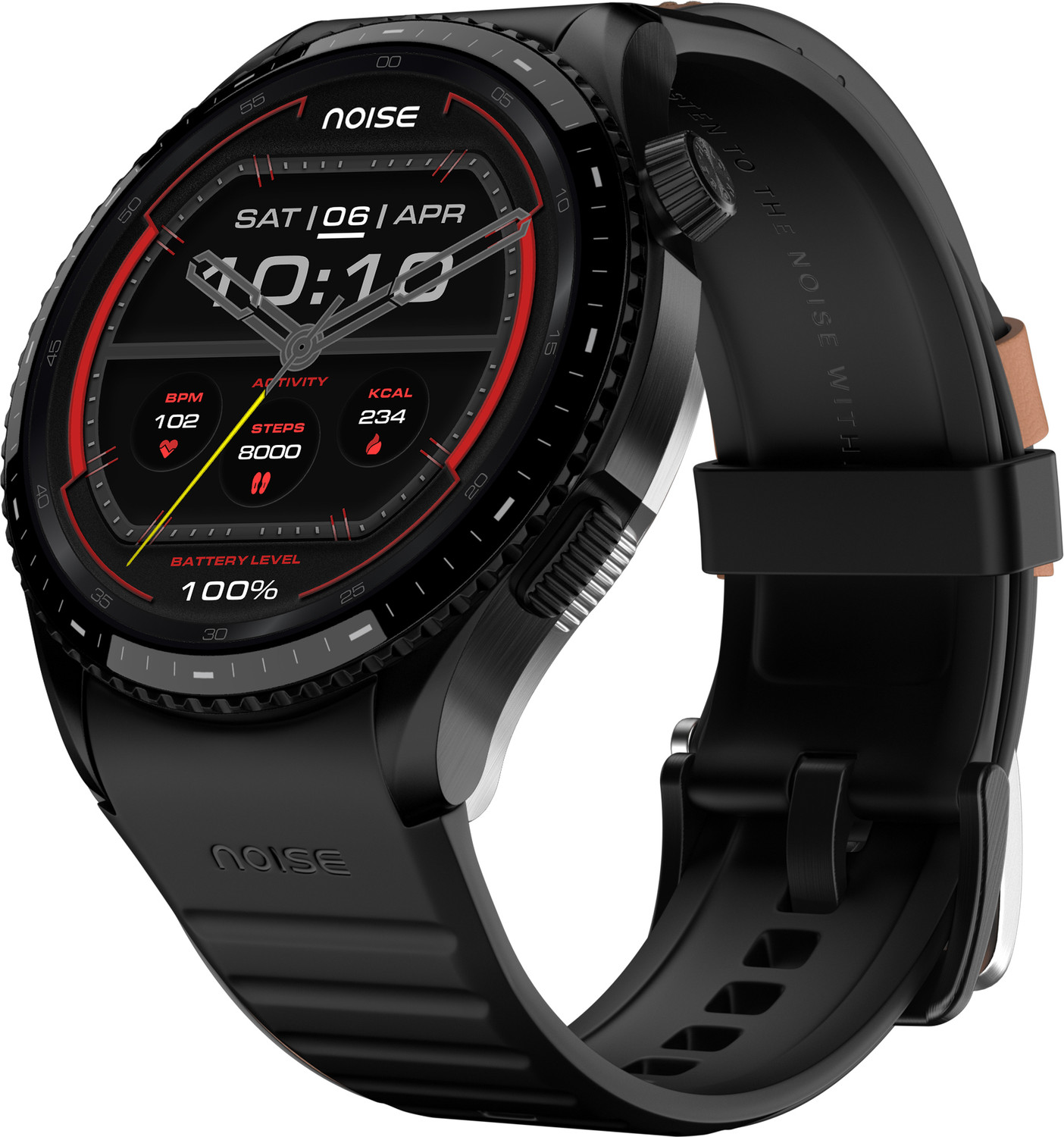 Noise Halo 3 1.43 AMOLED Display, 1000NITS Brightness, Premium Metal D