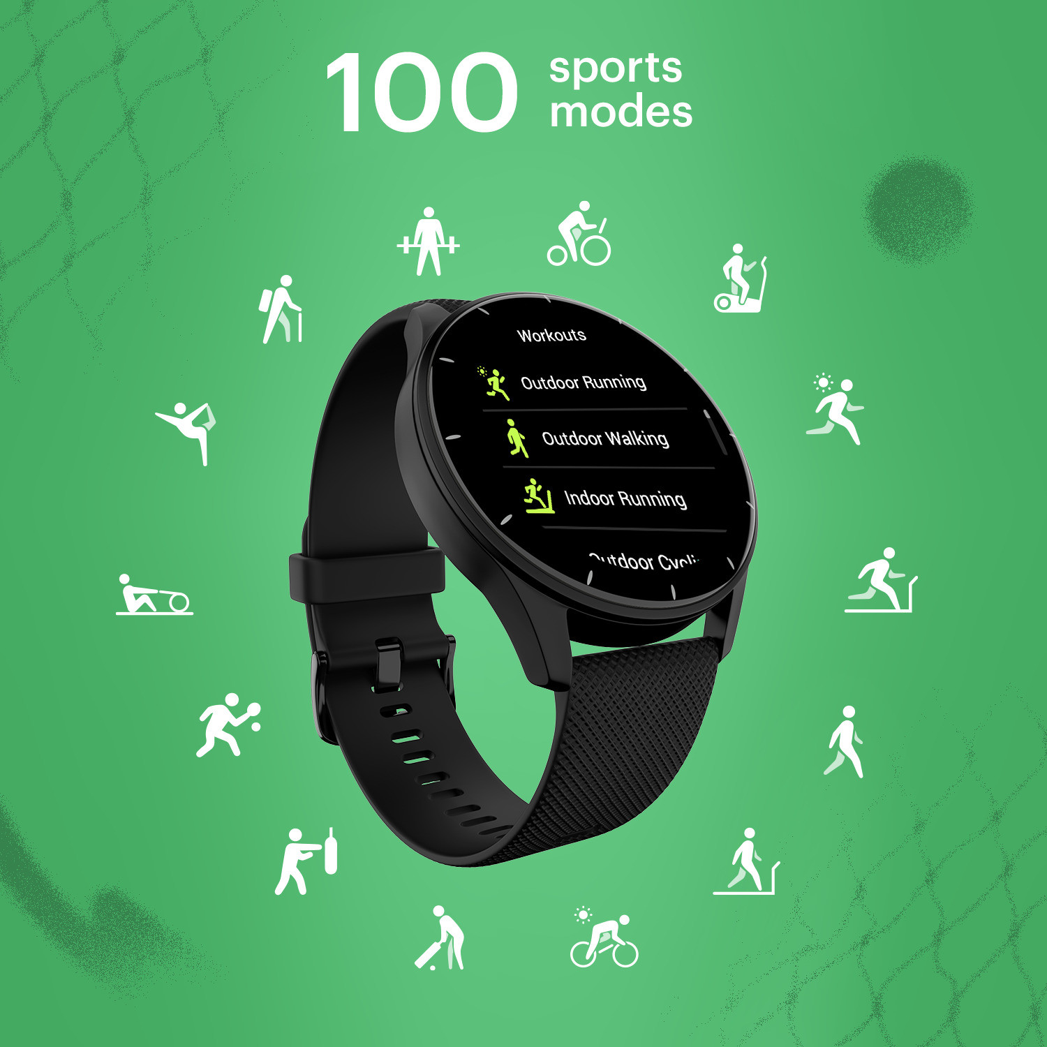 Image of Noise Crew 1.38 Round Display with Bluetooth Calling, Metallic finish, IP68 Rating Smartwatch