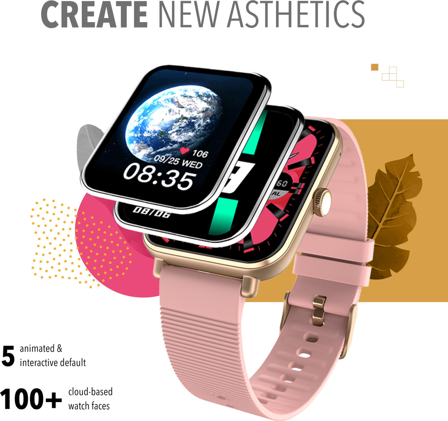 Image of alt GOAT, 1.78 AMOLED Display, Single Chip Bluetooth Calling, 100+ Watchfaces, IP68 Smartwatch
