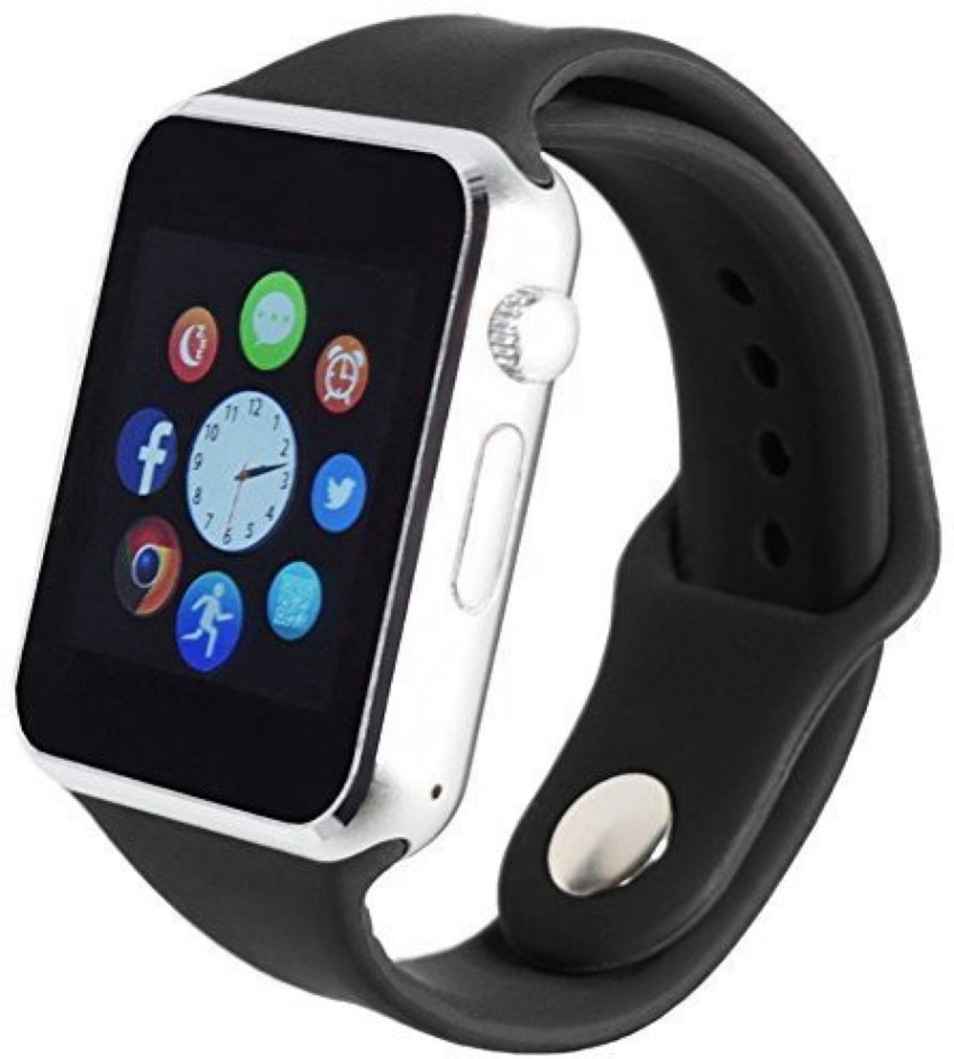 Image of Lastpoint 4G Camera and Sim Card Support watch Smartwatch (Black Strap, free)