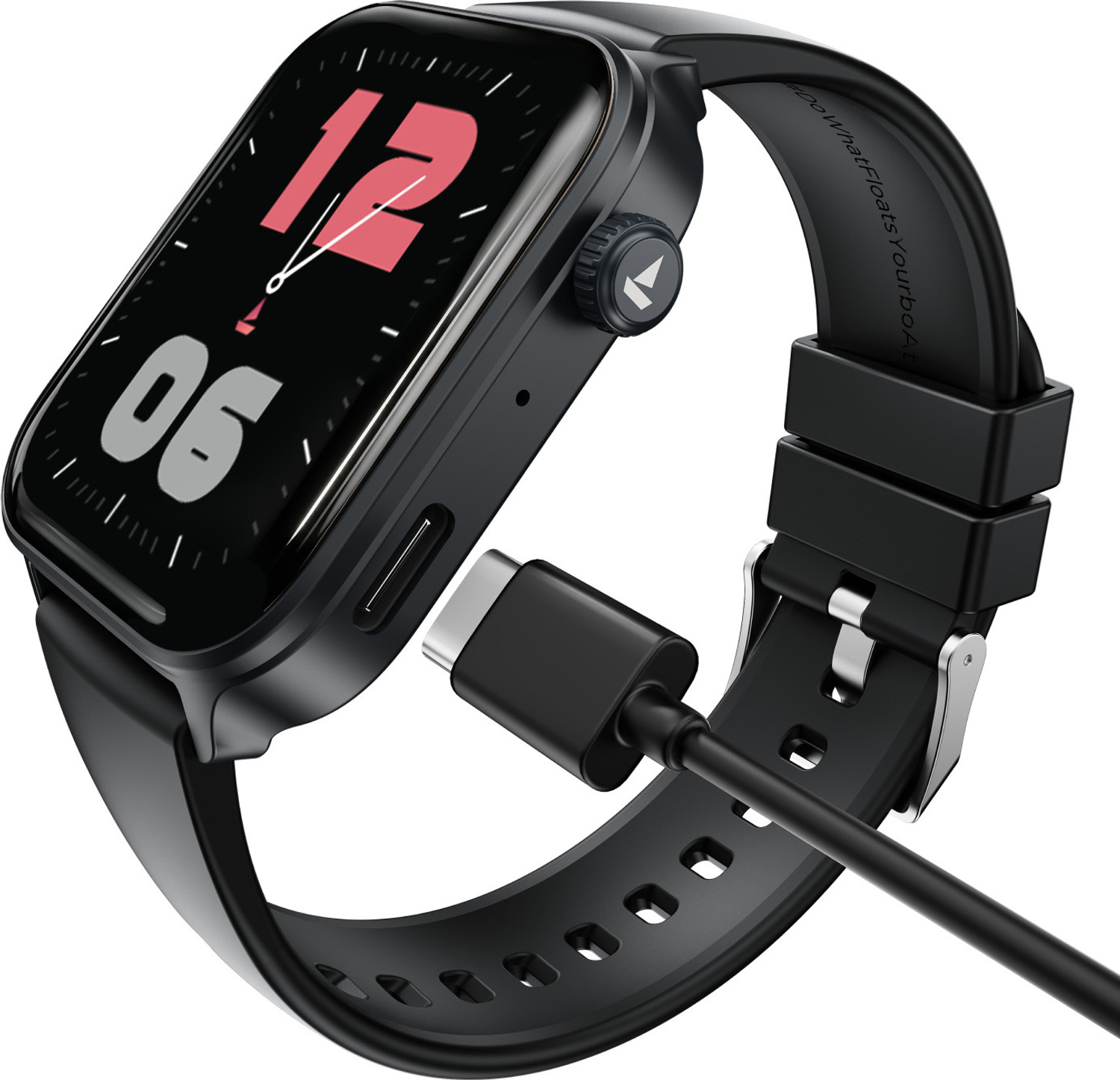 boAt Storm Call 4 Smartwatch, Type-C Charge, HD Display,Functional Cro